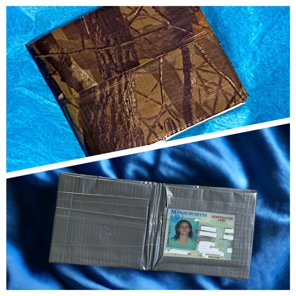 Hand Crafted Other - 🟢5/$25 𝑯𝒂𝒏𝒅𝒎𝒂𝒅𝒆 Camouflage Duct Tape Wallet
